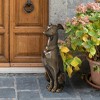 Design Toscano Greyhound Sentinel Cast Iron Dog Statue - 2 of 4