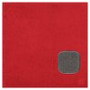 2pk Microfiber Dish Cloths With Scrubber Poppy Red - Mu Kitchen