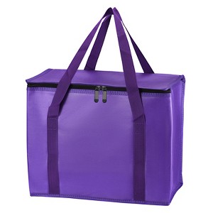 Unique Bargains Non-Woven Fabric Thermal Insulated Cool Warm Reusable Food Storage Bags 4 Pcs - 1 of 4