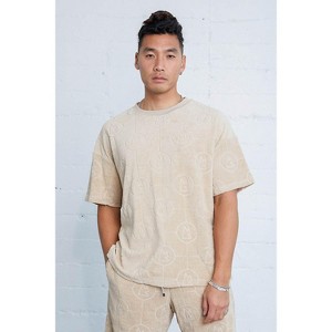 Spruce Fashion Comfortable Compass Toweling Boxy Tee - 1 of 4