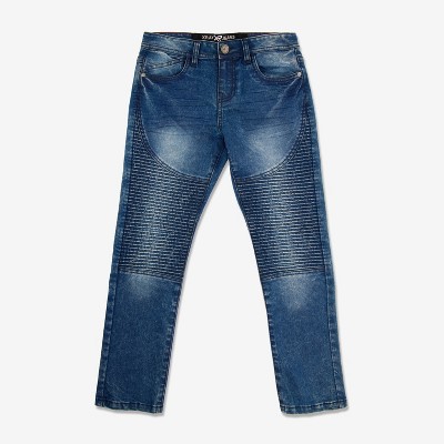 X RAY Boy's Stretch Moto Jeans
