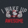 Tee Luv Popeye I Wake Up Awesome T-Shirt - 2 of 2