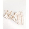 Slickblue Cotton Tea Towel, 16 x 25 Inch Handwoven Kitchen Towel with Striped Design in Stone, Navy or Beige - 2 of 3