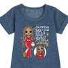 - LOL Surprise! - Extra w/ a Side of Swag Graphic Short Sleeve Fleece Dress - 2 of 4