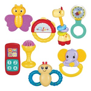 Nothing But Fun Toys My First Teether & Rattles Set - 8 Pieces - 1 of 3