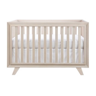 Wooster Almond 3-in-1 Convertible Crib with Multi-Level Paneling