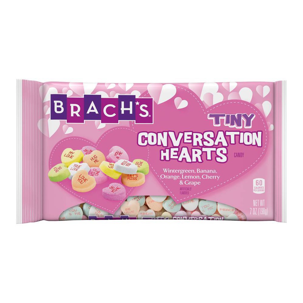 Brach's Tiny Conversation Hearts, 0.75 oz Boxes (Pack of 20)