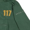Halo Men's UNSC Master Chief 117 Windbreaker Jacket Pullover Green Gold - 2 of 4