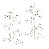 Jeweled Bead Leaf Garland (Set of 2) - 3 of 4