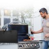 Cheer Collection 28-Piece Stainless Steel BBQ Grilling Utensil Set with Protective Storage Case - 4 of 4