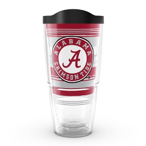 NCAA Alabama Crimson Tide 24oz Hype Stripes Classic Tumbler - 1 of 4