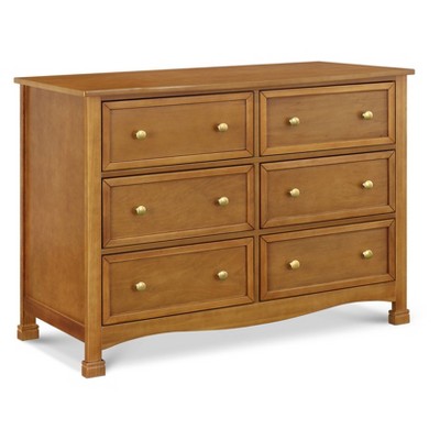 DaVinci Kalani 6 Drawer Double Wide Dresser - Chestnut