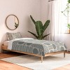 Deny Designs Alisa Galitsyna Simple Pattern Comforter and Pillow Sham Set White - 2 of 4