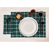 Solino Home Linen Placemats | Windowpane - image 2 of 4