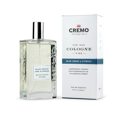 Cremo Blue Cedar And Cypress Men&#39;s Spray Cologne - 3.4 Fl Oz : Target