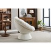 CAVINAS 360° Swivel Barrel Chair,Plush Rotating Accent Chair with Sturdy Base for Living Room,Office - 3 of 4