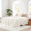 Cozy Bliss Plush Waffle Fleece Throw Blanket, Ultra Soft Comforter Style Home Blanket - 2 of 4