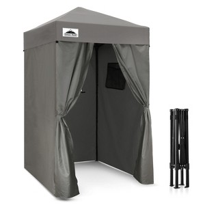 EAGLE PEAK 4x4 Pop Up Canopy, Flex Ultra Compact Portable Privacy Changing Room Photoshoots - 1 of 4