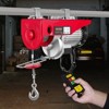 VEVOR Electric Hoist, 880 lbs Lifting Capacity, 850W 110V Electric Steel Wire Winch with Wireless Remote Control, 40ft Single Cable Lifting Height - 2 of 4