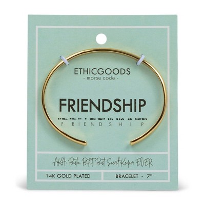 Ethic Goods Morse Code Stamped Cuff