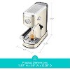 Casabrews 20 Bar Espresso Machine with Pressure Gauge - 2 of 4