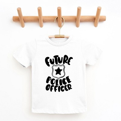 The Juniper Shop Future Police Officer Toddler Short Sleeve Tee