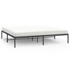 vidaXL Metal Bed Frame Black 76 in.x79.9 in. King - 2 of 4