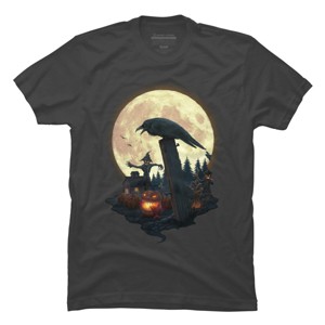 Men's Design By Humans Halloween Theme By chriskar T-Shirt - 1 of 4