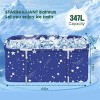 Portable foldable bathtub, thermostatic shower tub tub | ice bath | Separate family bathroom SPA bathtub, shower room soaking vertical bathtub - 2 of 4