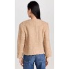 Women's Teddy Beige Button Up Jacket - MOON RIVER - 2 of 4