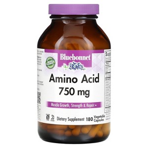 Bluebonnet Nutrition Amino Acid , 750 mg, 180 Vegetable Capsules - 1 of 2
