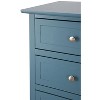 NicBex 3 Drawer Nightstand End Table,Wood Side Table with Round Knob Handles for Bedroom,Living Room,Bedside - 4 of 4