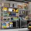 5-Tier Adjustable Storage Shelves Heavy Duty for Kitchen, Pantry, Warehouse, Basement - 2 of 4