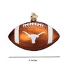 Old World Christmas Blown Glass Ornament for Christmas Tree, NCAA Texas Longhorns Football - 3 of 3