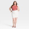 Women's Slim Fit Ribbed Tank Top - A New Day™ - 3 of 3