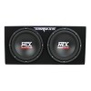 MTX Terminator 12" 1200W Subwoofer with Enclosure (2 Pack), Planet Audio 1500W Mono Block Amplifier (2 Pack), and 2 Soundstorm Complete Wiring Kits - 3 of 4