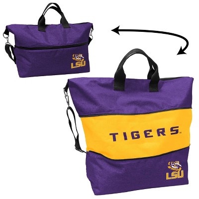 NCAA LSU Tigers Crosshatch Expandable Tote