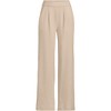 Lands' End Women's Knit High Rise Pleated Wide Leg Pants - 3 of 4
