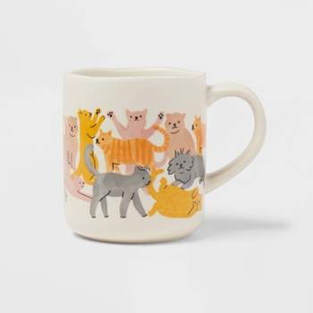 16oz Stoneware 'Cat Person' Drinkware Mug - Threshold™