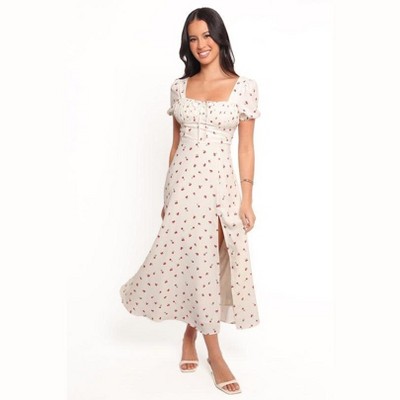 knee length dresses for ladies Adela Lace Midi Dress Xs main image 1