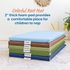 ECR4Kids SoftZone Rainbow Rest Mat, 2in, 5-Piece - 3 of 4