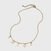 Bijoux Sport by Luv Aj MLB Gold Charm Letter Necklace - 3 of 4
