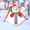 The Lakeside Collection Skiing Snowman Window Thermometer - 3 of 3