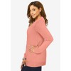 Jessica London Women's Plus Size Fine Gauge Cardigan - 4 of 4