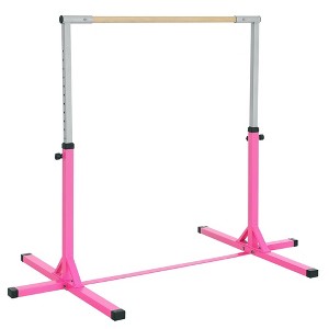 Soozier Gymnastics Bar for Kids, Adjustable Height Gym Bar, Junior Training Kip Bar for Home Built, for 3+ Years - 1 of 4