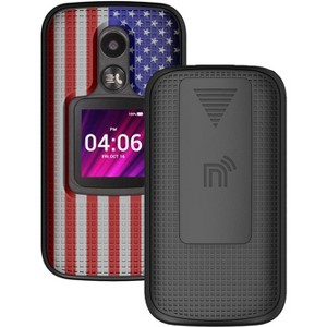 Nakedcellphone Case and Belt Clip Holster Combo for Alcatel MyFlip (2020, A406DL) - 1 of 4