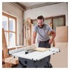 Table Saw, 10 Inch Table Saw - 15A Multifunctional Saw with Stand & Push Stick, 90¡ã Cross/0-45¡ã Bevel Cut, 5000RPM for Woodworking - 2 of 4