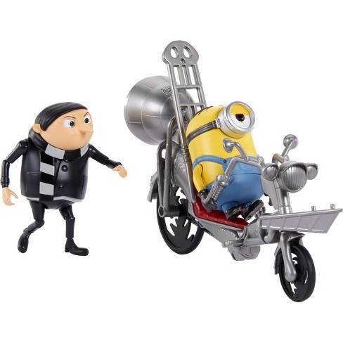 Minions The Rise Of Gru Movie Moments Pedal Power Gru Figure Pk Target