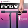 Liquid Stands Piano Keyboard Stand and Piano Bench  - X Style Adjustable Portable Sturdy Keyboard Piano Stand and Seat - Fits 54 61 88 Key Piano - 2 of 4