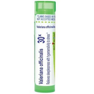 Valeriana Officinalis 30X by Boiron Homeopathic Single Medicine For Stress & Sleep  -  80 Pellet - 1 of 4